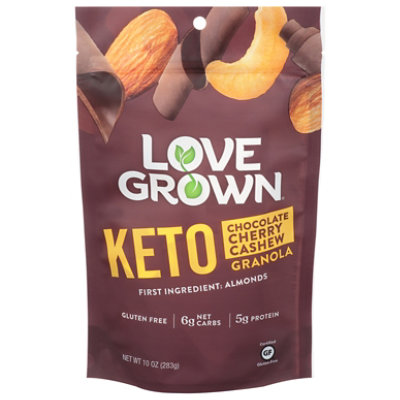 Love Grown Granola Choc Cherry Keto - 10 OZ - Image 3