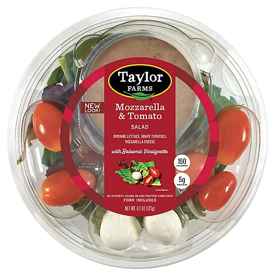 Taylor Farms Mozzarella And Tomato Salad Toss Up - 6.1 OZ