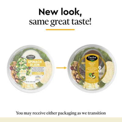Taylor Farms Spinach Dijon Salad Bowl - 4.9 Oz - Image 3