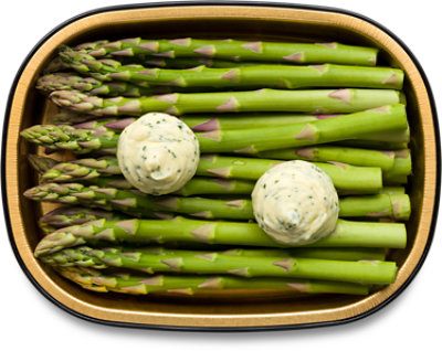 ReadyMeal Asparagus Tenders W/garlic & Herb - Each - Image 1