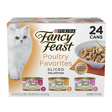 Purina Fancy Feast Pet Food Wet - 24-3 OZ - Image 2