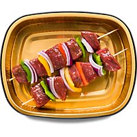 ReadyMeal Beef Kabobs Marinated Up To 5% Solution - 1.75 Lb - Image 1