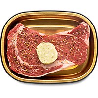 ReadyMeal Rib Eye With Pesto Butter - 1 Lb - Image 1