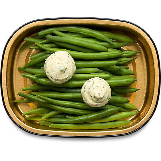 ReadyMeal Green Beans W/garlic Herb Butter - Each