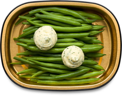 ReadyMeal Green Beans W/garlic Herb Butter - Each