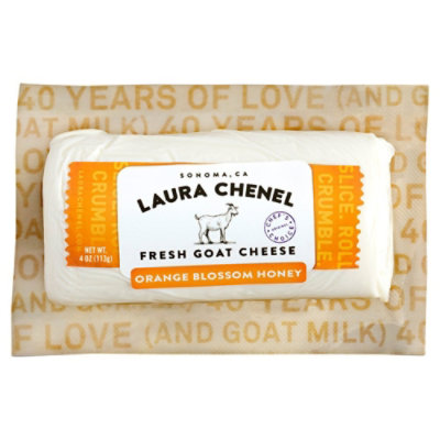 Laura Chenel Chevre Honey Orange Blossom Goat - 4 OZ