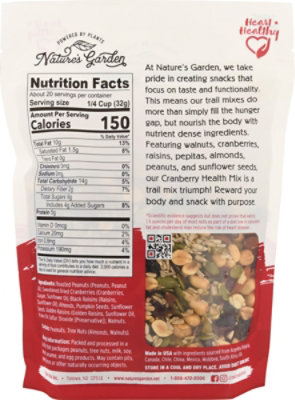 Natures Garden Cranberry Health Mix - 22 OZ - Image 5