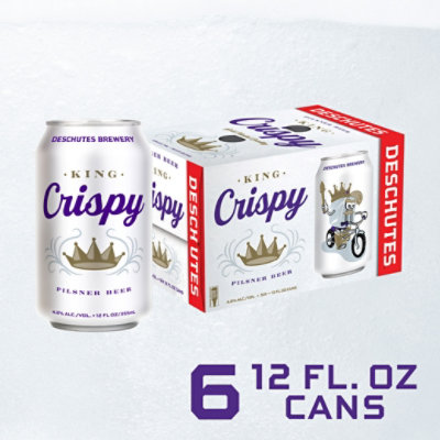 Deschutes King Crispy In Cans - 6-12 FZ - Image 2