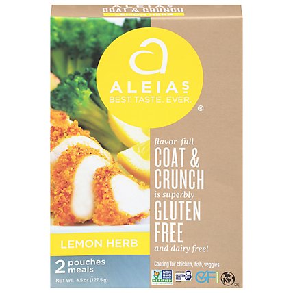 Aleias Herb Lemon Coat And Crunch - 4.5 OZ - Image 2