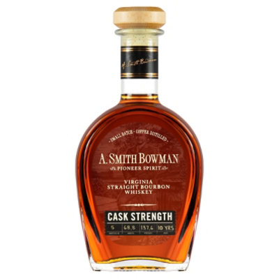A. Smith Bowman Cask Strength Virginia Straight Bourbon Whiskey 139 Proof - 750 Ml - Image 1