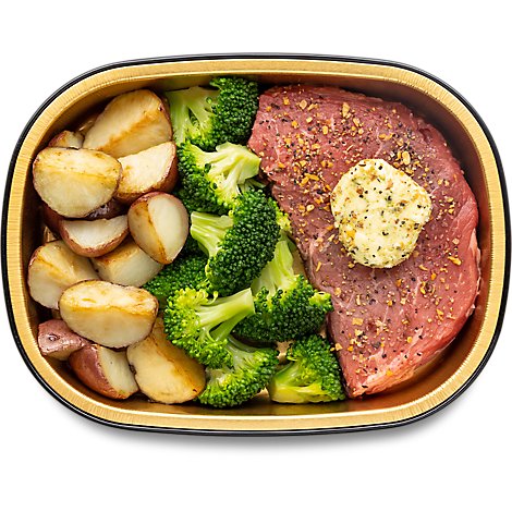 ReadyMeal Steak With Roasted Potatoes & Broccoli - 1.00 Lb