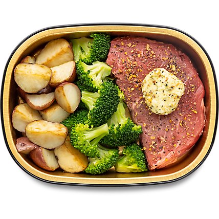 ReadyMeal Steak With Roasted Potatoes & Broccoli - 1.00 Lb - Image 1