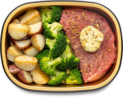ReadyMeal Steak With Roasted Potatoes & Broccoli - 1 Lb