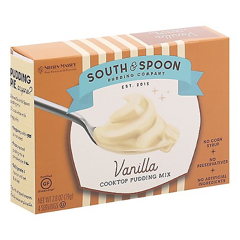 South And Spoon Pudding Mix Vanilla - 2.8 OZ