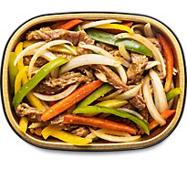 ReadyMeal Beef Fajitas Marinated Up To 28% Solution - 1 Lb
