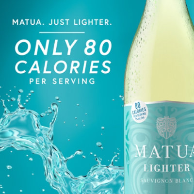 Matua Lighter New Zealand Sauvignon Blanc White Wine - 750 Ml - Image 2