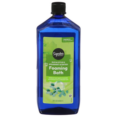 Signature Select/Care Eucalyptus Mint Foaming Bath Soap - 34 Oz - Image 4