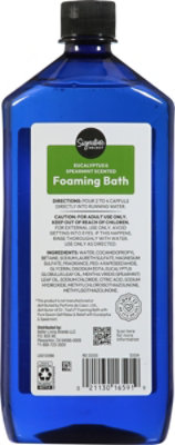 Signature Select/Care Eucalyptus Mint Foaming Bath Soap - 34 Oz - Image 4