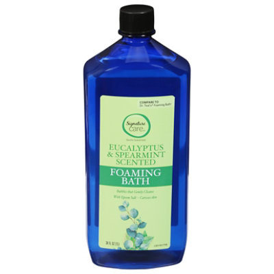 Signature Select/Care Eucalyptus Mint Foaming Bath Soap - 34 Oz - Image 1