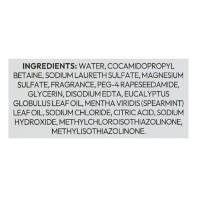 Signature Select/Care Eucalyptus Mint Foaming Bath Soap - 34 Oz - Image 3