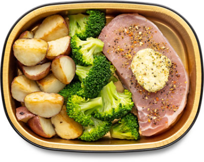 ReadyMeal Pork Chop With Pesto Butter - 1 Lb - Image 1