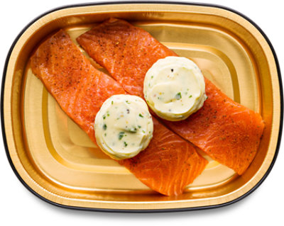 ReadyMeal Cajun Salmon With Garlic Butter - 1 Lb