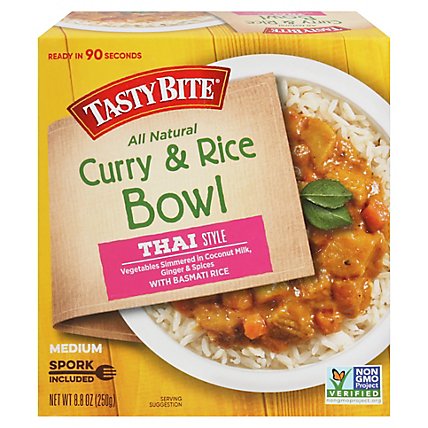 Tasty Bite Bowl Curry Rice - 8.8 OZ - Image 3