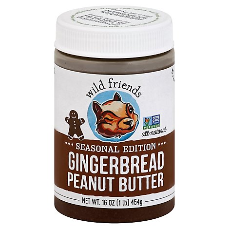 Wild Friends Peanut Butter Gingerbread - 16 OZ