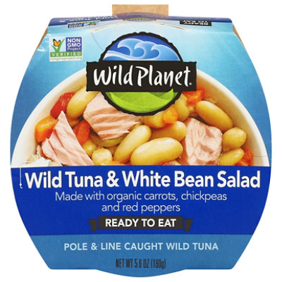 Wild Planet Tuna White Bean Salad - 5.6 OZ - Image 1