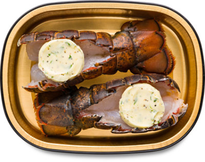 ReadyMeal Lobster Tail W/garlic Butter - 0.50 LB