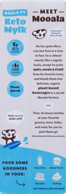 Mooala Organic Unsweetened Vanilla Creme Keto Mylk - 33.8 Fl. Oz. - Image 6