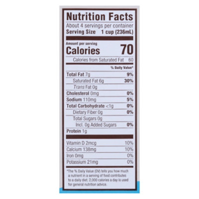 Mooala Organic Unsweetened Vanilla Creme Keto Mylk - 33.8 Fl. Oz. - Image 4