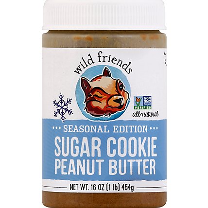 Wild Friends Peanut Butter Sugar Cookie - 16 OZ - Image 2