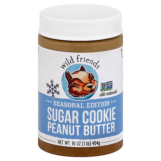 Wild Friends Peanut Butter Sugar Cookie - 16 OZ