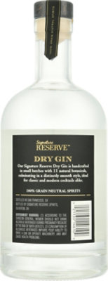 Signature Reserve Dry Gin - 750 ML - Image 4