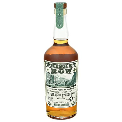 Whiskey Row Straight Bourbon Whiskey 80pf - 750 ML - Haggen