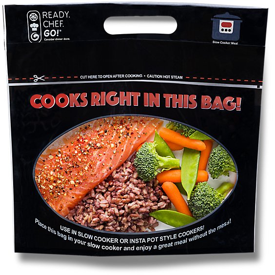 ReadyMeals Chef Salmon W/rice & Vegetable - 0.75 LB