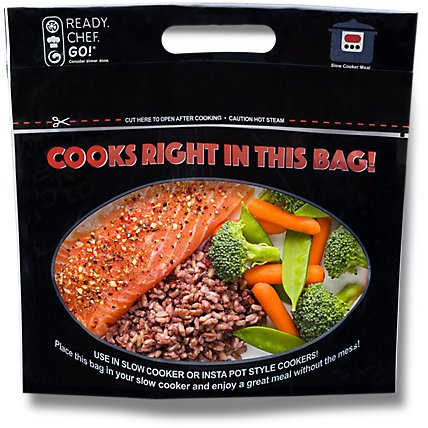 ReadyMeals Chef Salmon W/rice & Vegetable - 0.75 Lb - Image 1