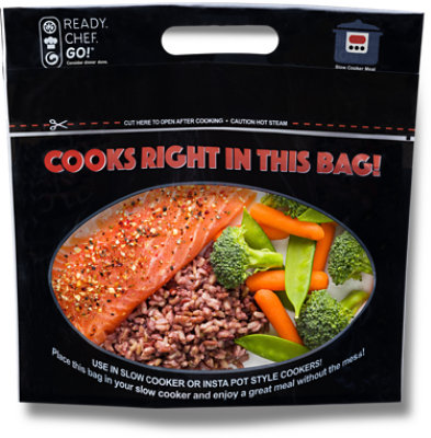 ReadyMeals Chef Salmon W/rice & Vegetable - 0.75 Lb - Image 1