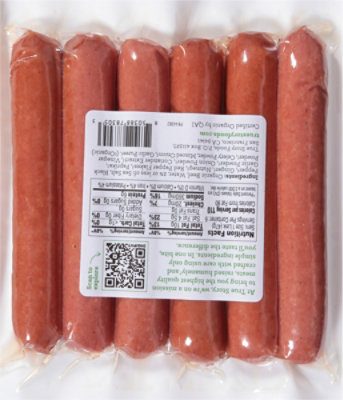 True Story Grass Fed Uncured Beef Hot Dogs - 10 OZ - Image 6