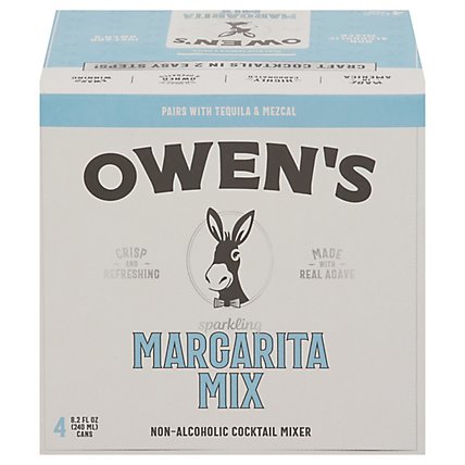 Owens Margarita Mix Can - 4-240 ML - Image 2