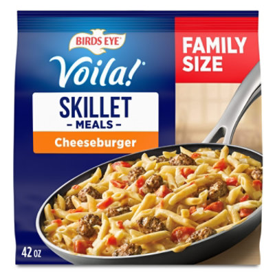 Birds Eye Voila! Family Size Cheeseburger Skillet Frozen Meal - 42 Oz - Image 1