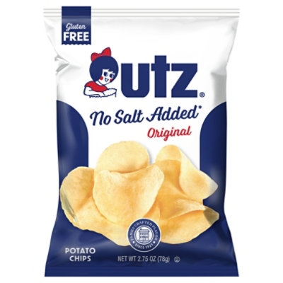 2.75 Oz Utz No Salt Added Chips - 2.75 OZ - Image 3