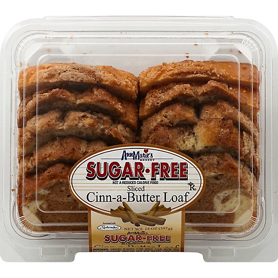 Ann Maries Bakery Sugar Free Sliced Cinnabutter - 14 Oz