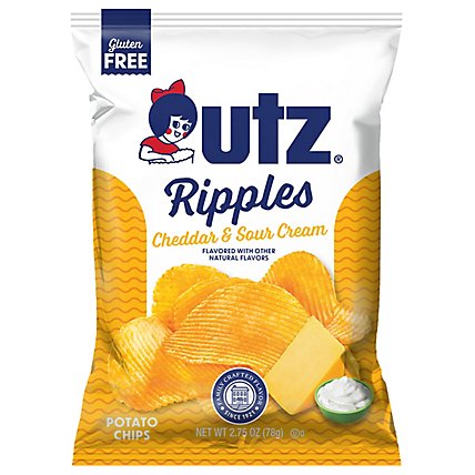 Utz Cheddar & Sour Cream Chip - 2.75 OZ - Image 2