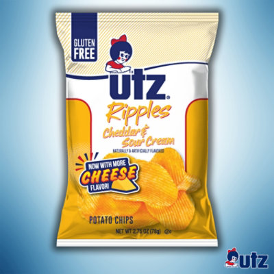 Utz Cheddar & Sour Cream Chip - 2.75 OZ - Image 6