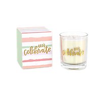 Debi Lilly Celebrate Boxed Candle - EA