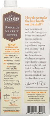 Bonafide Chicken Broth Organic - 32 FZ - Image 7