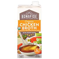 Bonafide Chicken Broth Organic - 32 FZ - Image 1