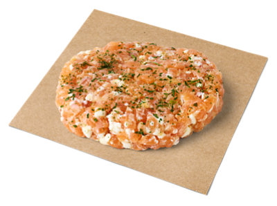 Salmon Wild Burger Feta Spinach - Each - Image 1